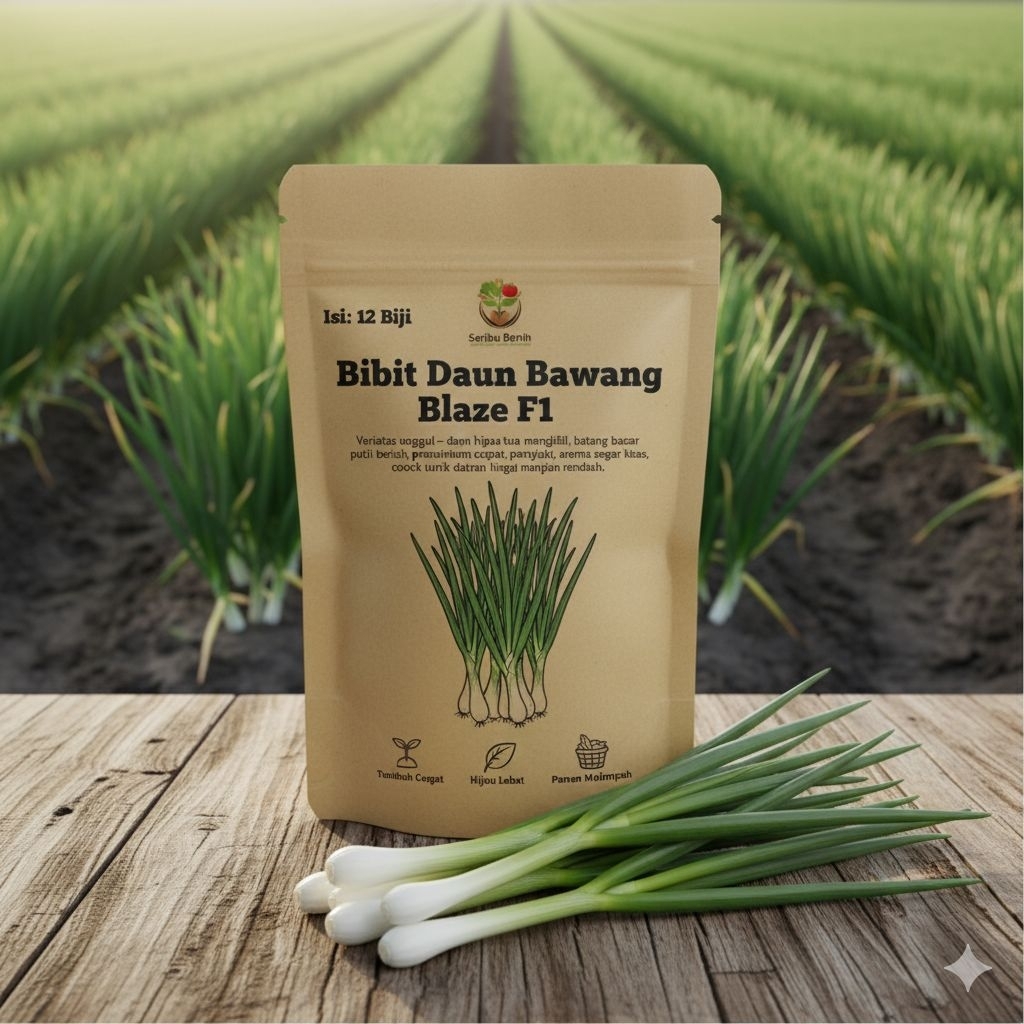 Bibit Daun Bawang Blaze F1/Benih Daun Bawang