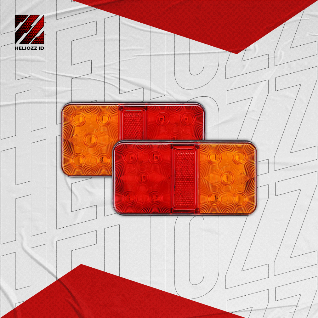 Lampu Stop Lamp LED Truk Mini 10-80Volt Lampu Stop Pickup