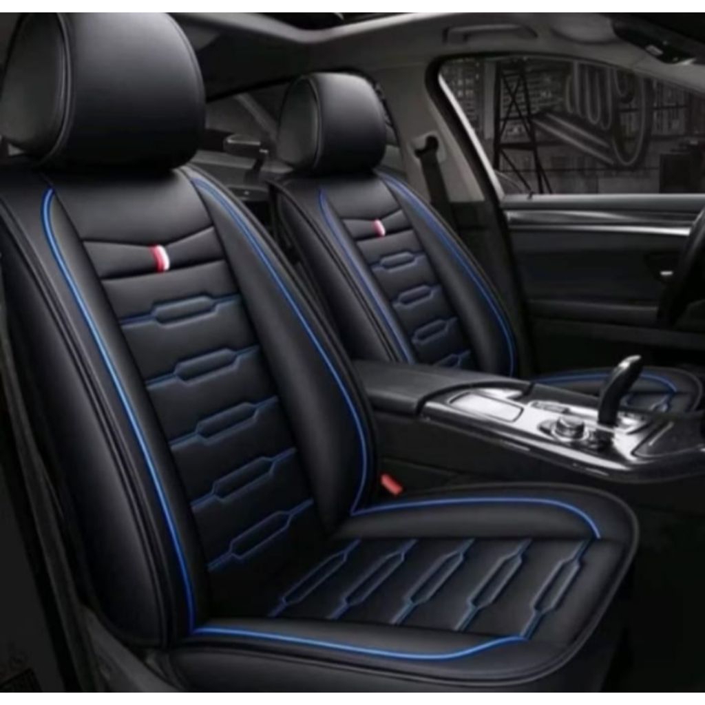 Sarung jok mobil Grand Avega full seat 3 baris