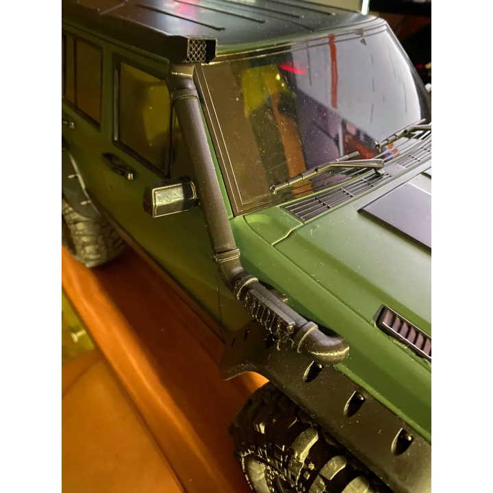 Snorkel untuk Hardbody Cherokee. a snorkel for Team Raffee Hardbody Cherokee XJ. aksesoris sparepart
