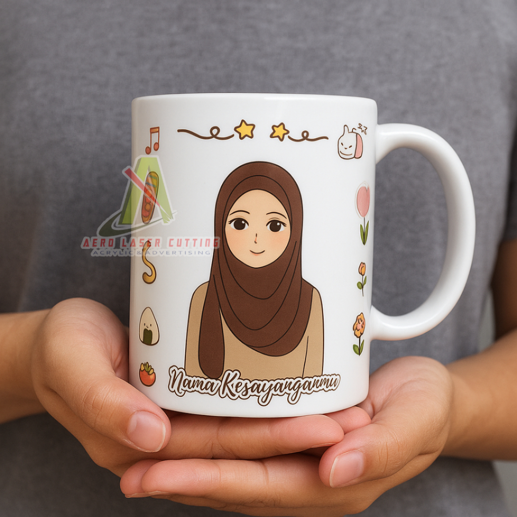 KADO MUG CUSTOM NAMA / GIFT MUG CUSTOM SUKA SUKA / MUG CUSTOM LUCU / KADO MUG CUSTOM DAN CUSTOM UCAP