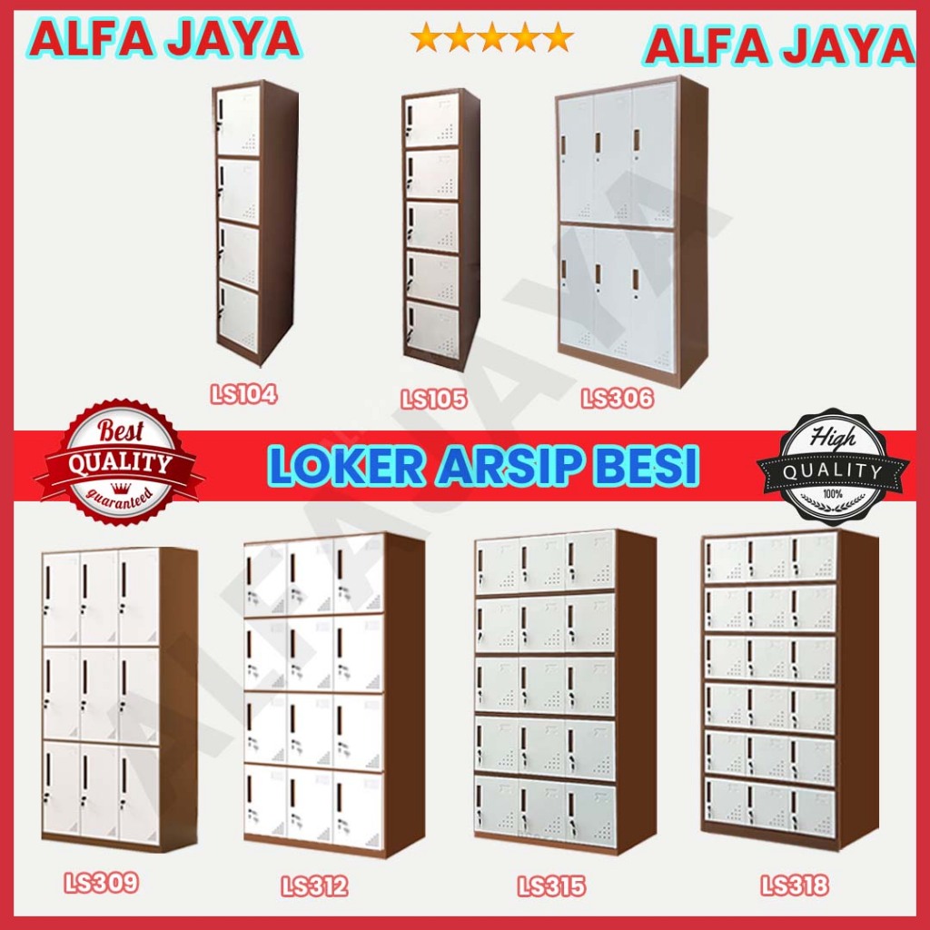 Loker Besi - Lemari Locker Besi