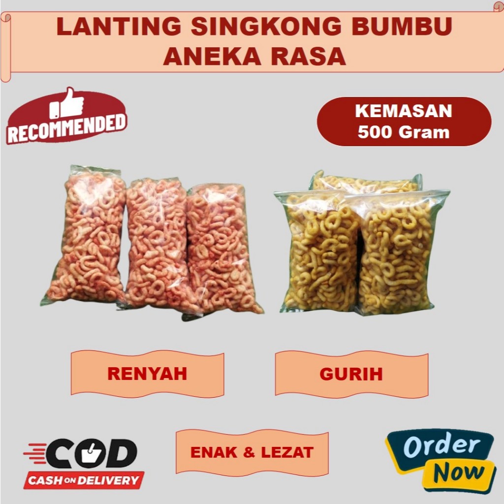 Lanting Bumbu Khas Kebumen Lanting Singkong Aneka Rasa