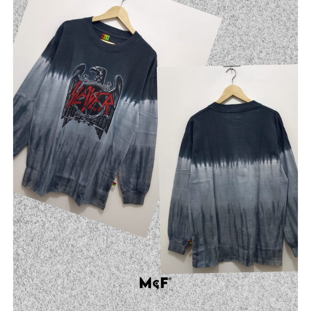 Longsleeve Oversize Tiedye Slayer Mc.F Supply co