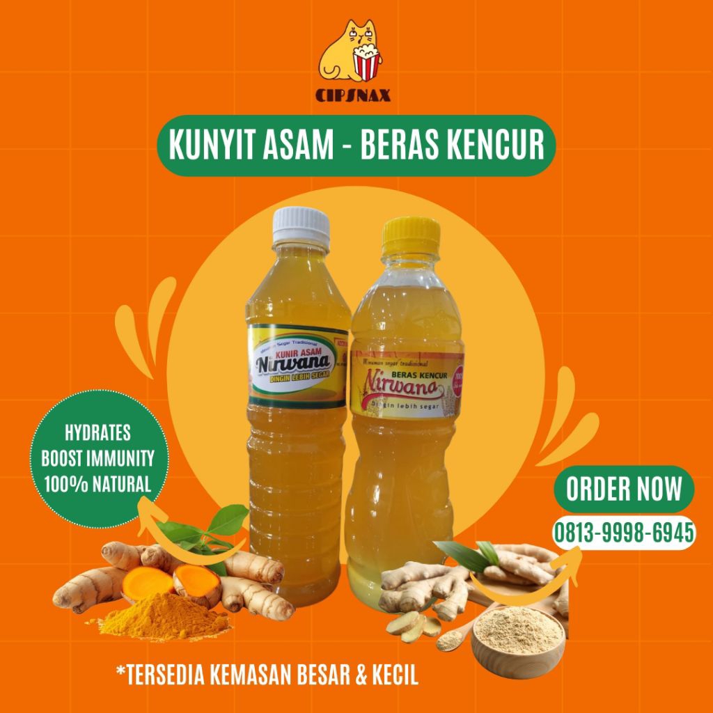 BERAS KENCUR KUNYIT ASAM NIRWANA ASLI