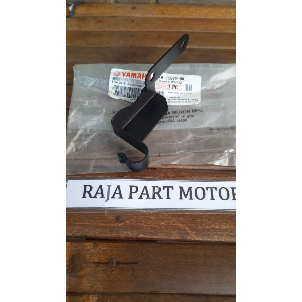 holder breket dudukan slang selang rem depan yamaha rx king rxking new ori original