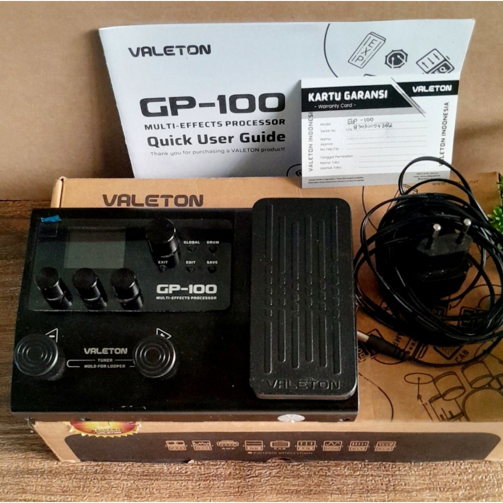 valeton gp 100 bekas