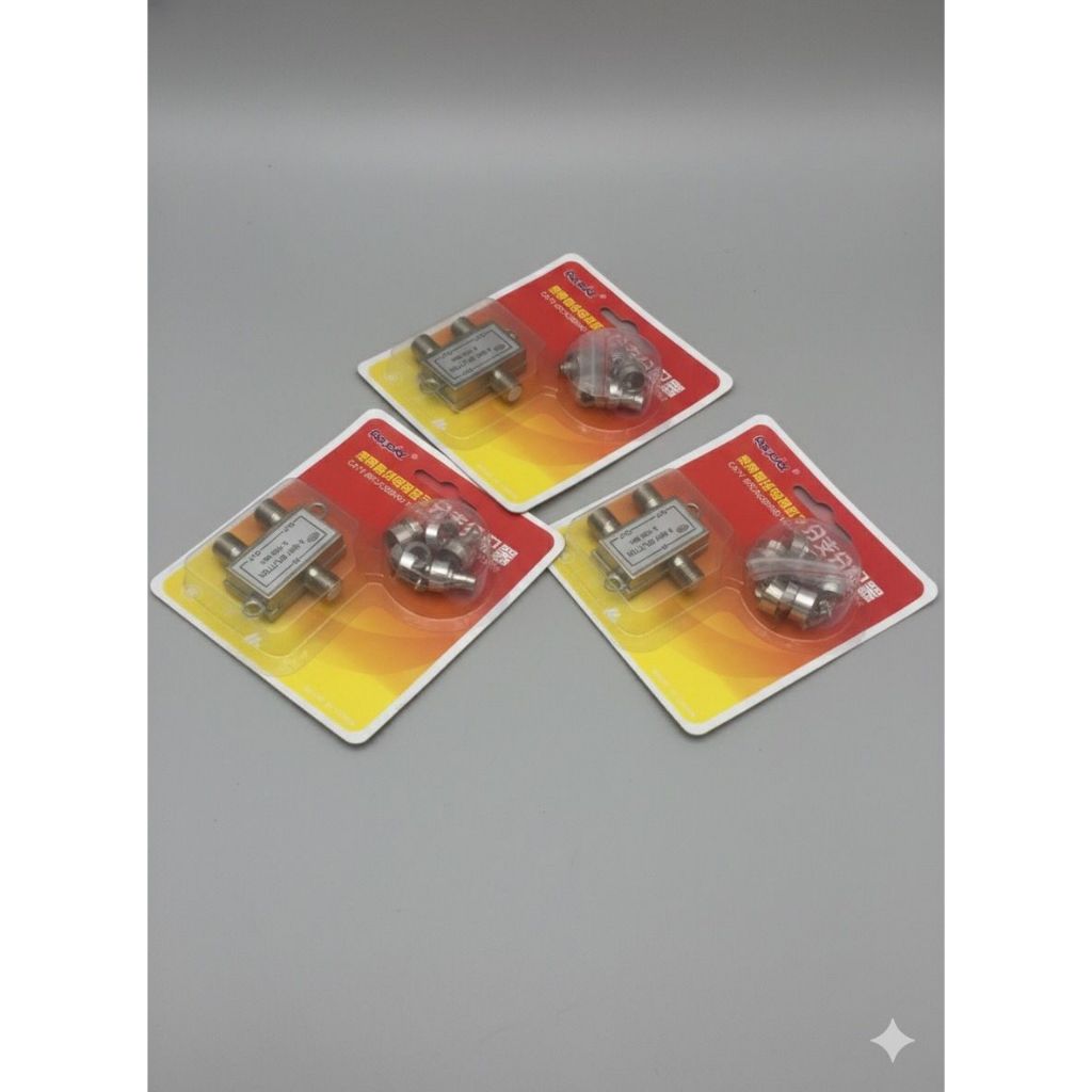 Spliter RAPID Splitter Antena TV Pembagi Kabel Cabang Antena