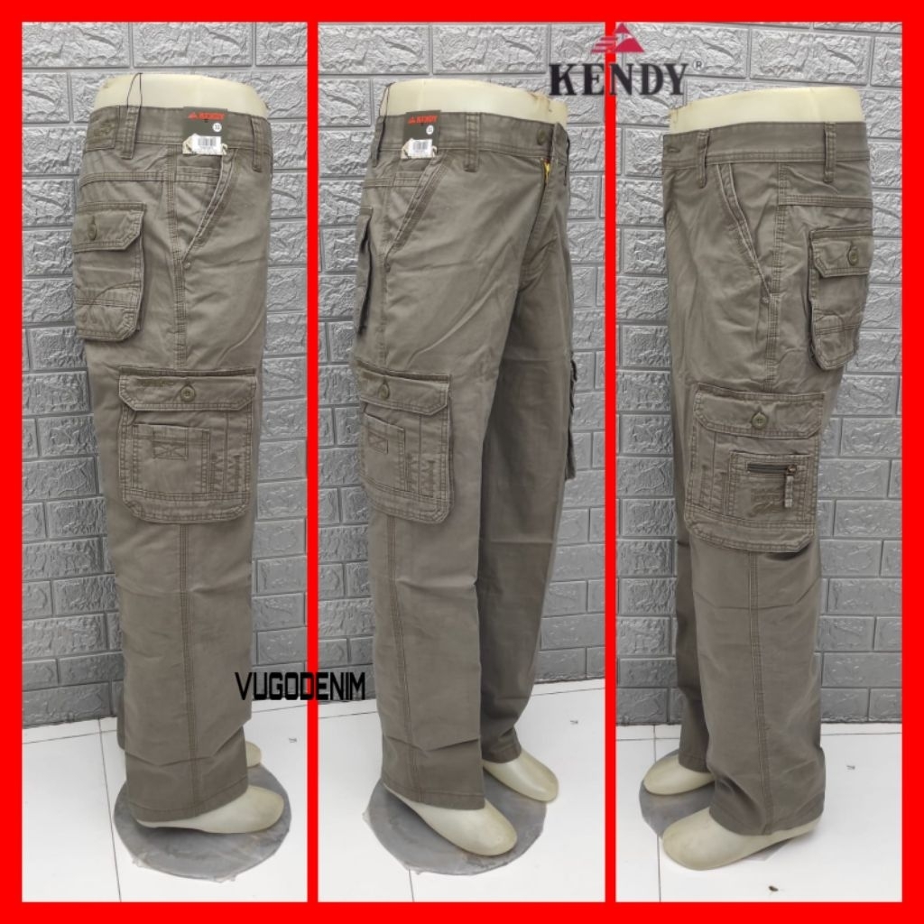 KENDY size 27-38 / CELANA PANJANG CARGO PRIA / CELANA PANJANG GUNUNG PRIA / CELANA PANJANG CARGO COW