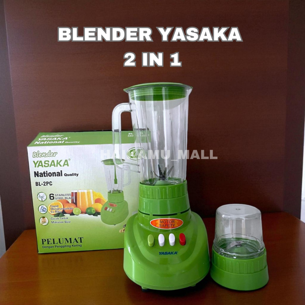 BLENDER NATIONAL YASAKA PLASTIK/ BLENDER GELAS PLASTIK / BLENDER ANTI PECAH
