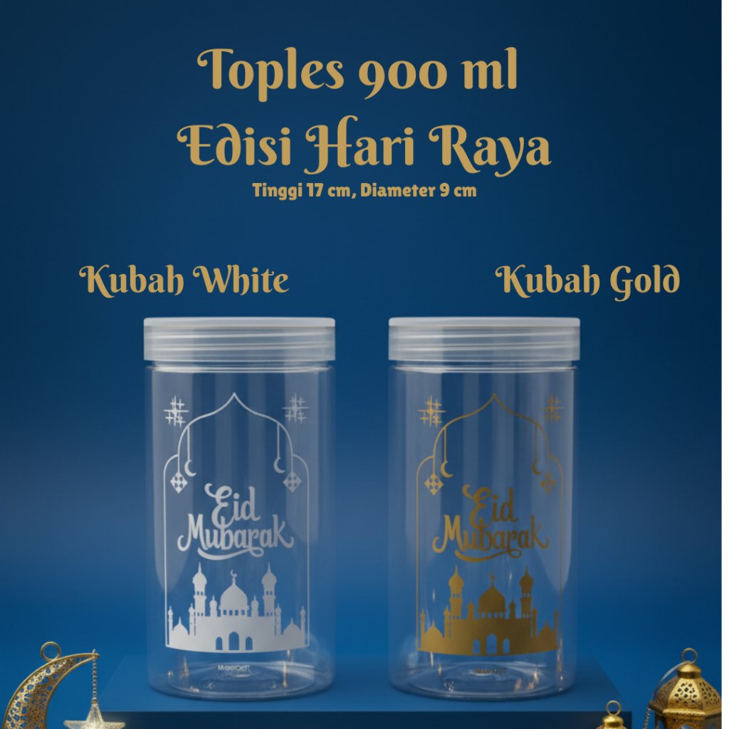 Toples Plastik 900 ml | Toples Plastik 900 ml Edisi Lebaran | Toples Plastik 900 ml Edisi Hari Raya 
