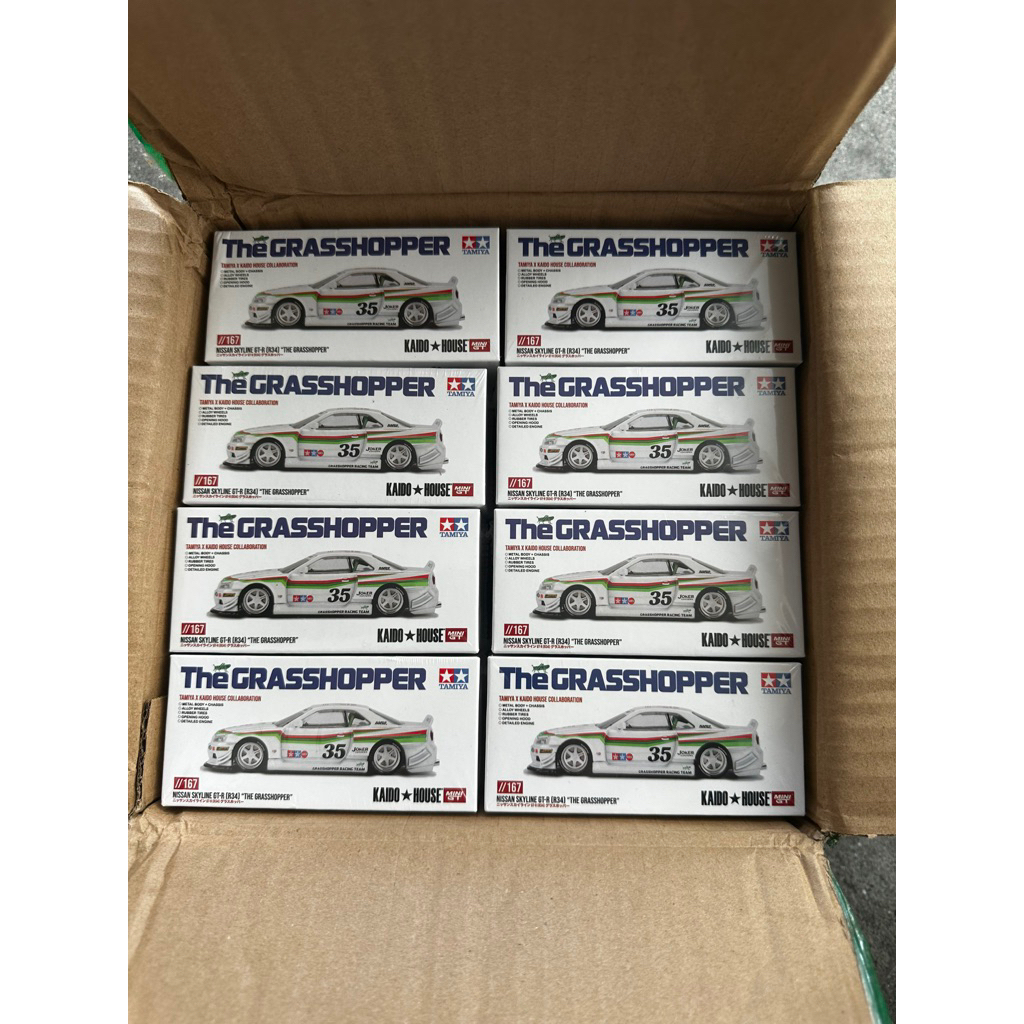 kaido r34 tamiya grasshopper