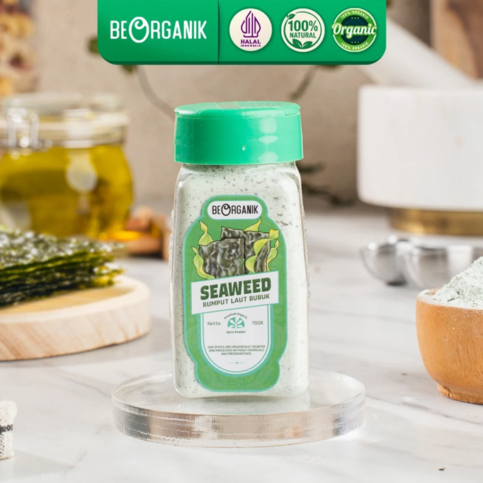 BeOrganik Rumput Laut Bubuk BeOrganik Seaweed Powder BeOrganik