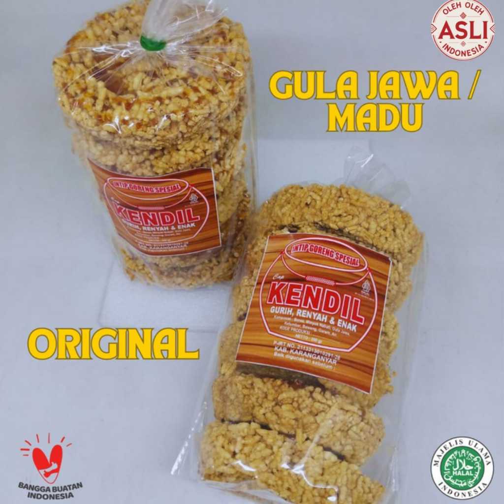 Intip Goreng Special Cap Kendil Madu Manis Gula Jawa Dan Original