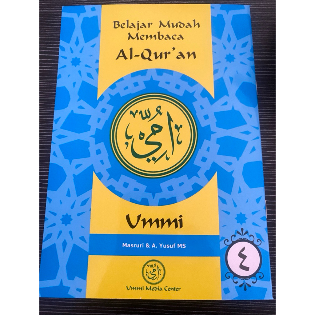 Buku Mengaji Metode Ummi jilid 4 original Asli