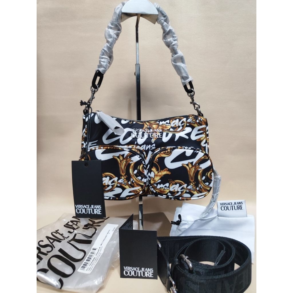 NEW - VERSACE JEANS COUTURE - Multipocket Bags Nylon - AUTHENTIC ✅