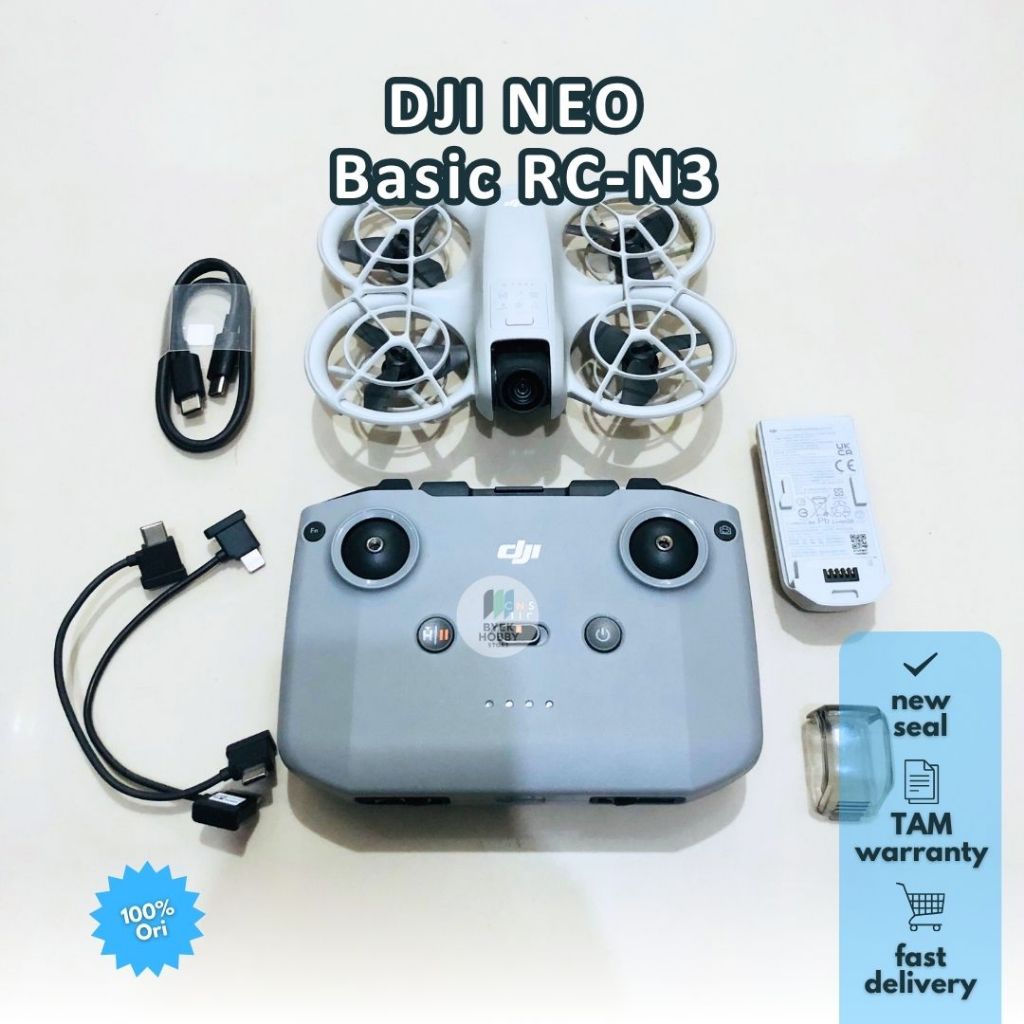 Drone DJI Neo Basic RC-N3 / RC N3 (Drone Second Ultra Light 4K AI Camera)