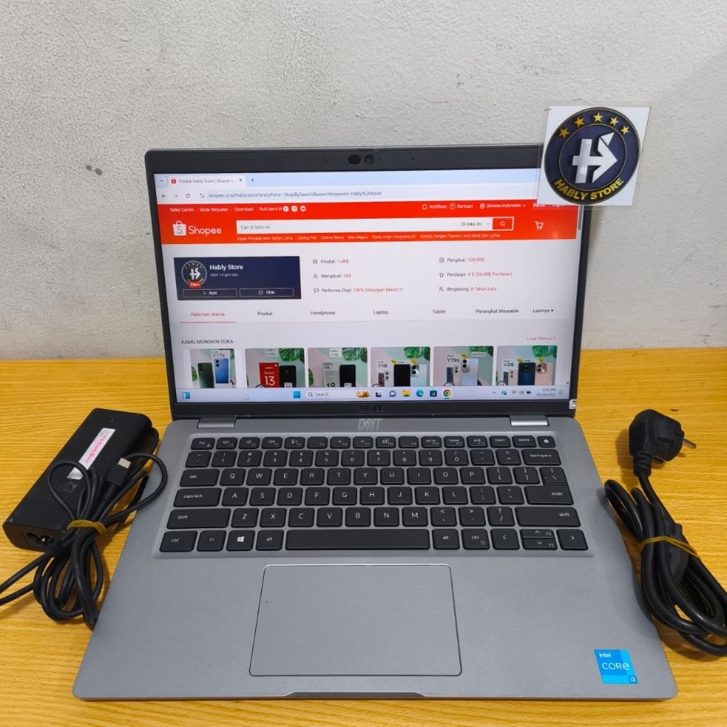 LAPTOP DELL LATITUDE 5420 CORE i3 1125G4 4GB SSD 256GB 14INCH SECOND BERGARANSI