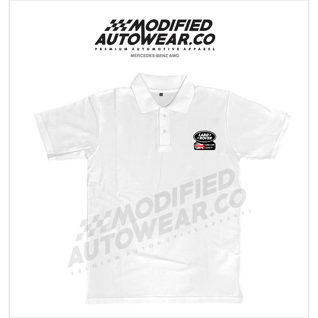Polo shirt land rover defender modified autowear premium