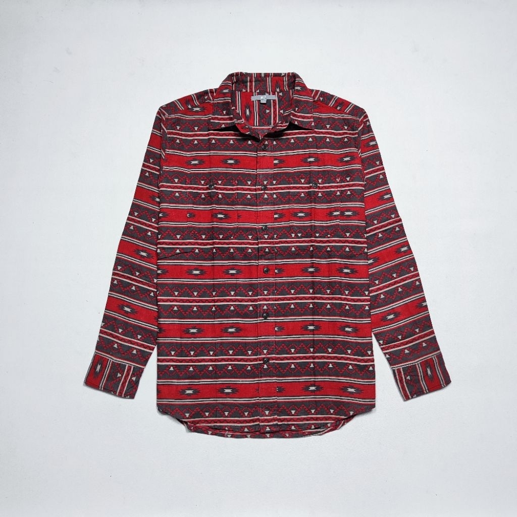 flanel uniqlo navajo