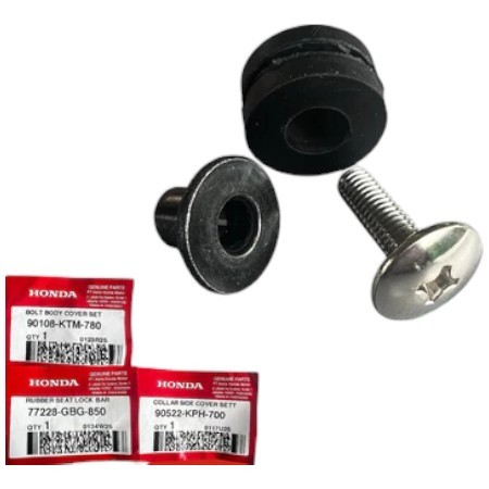 Baut, Bosh, dan Karet Sayap Bawah – Honda Supra X 125
