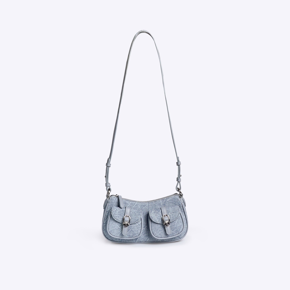 Everbest EVB Melise Shoulder Bag Wanita Black & Blue