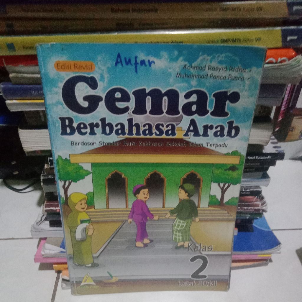 buku Gemar Berbahasa Arab kelas 2