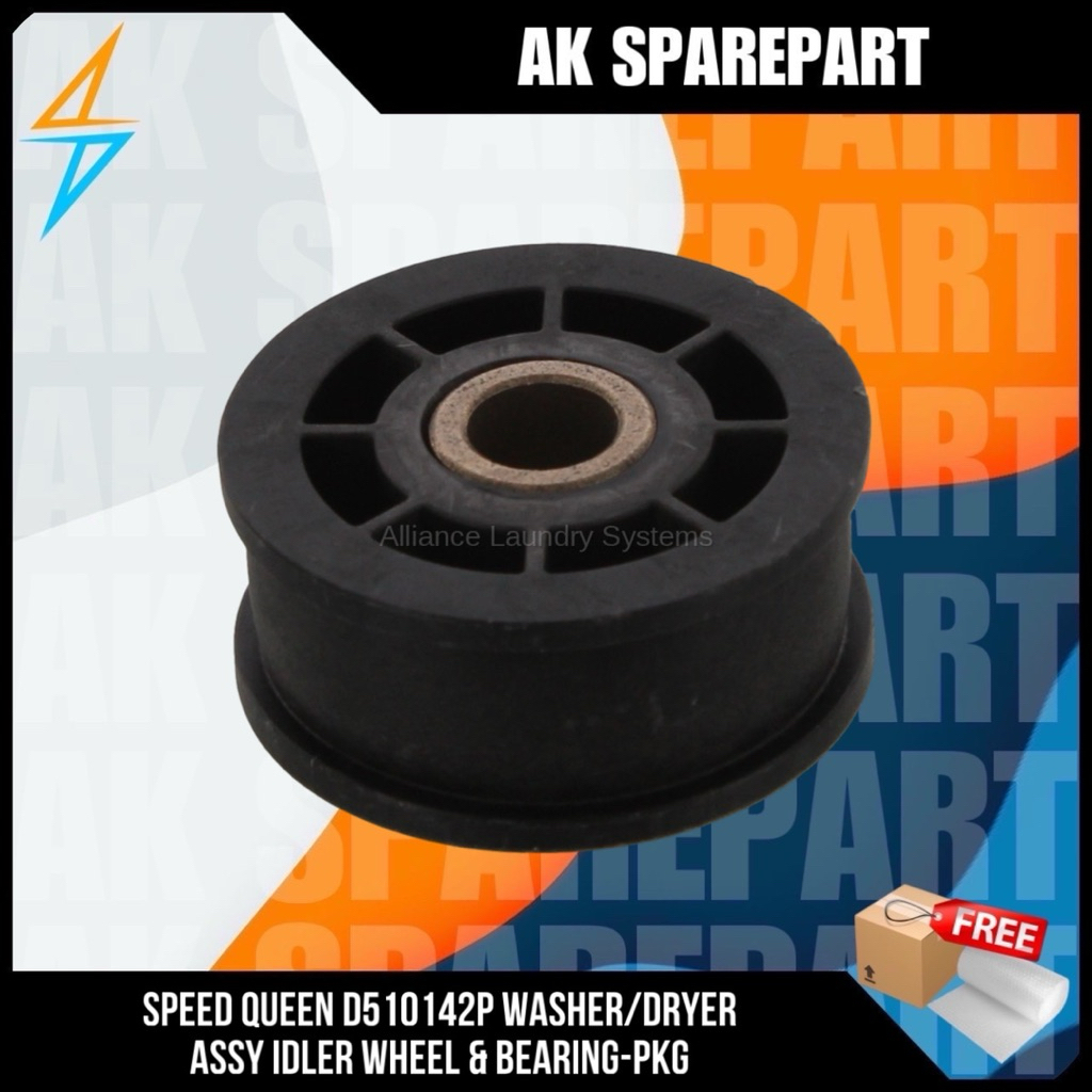 Idler Pulley Dryer D510142P Speedqueen / Pulley Mesin Pengering Speedqueen