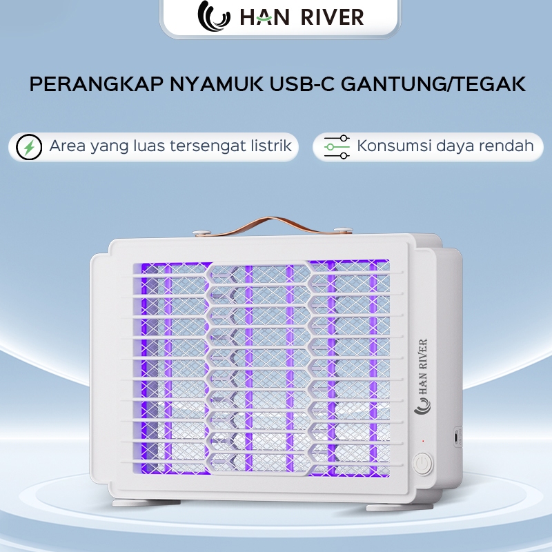 HAN RIVER Perangkap Nyamuk Killer Mosquito UV Lampu Nyamuk