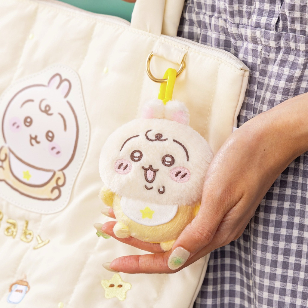 [READY] Chiikawa Baby Keychain Plush Usagi Rakko