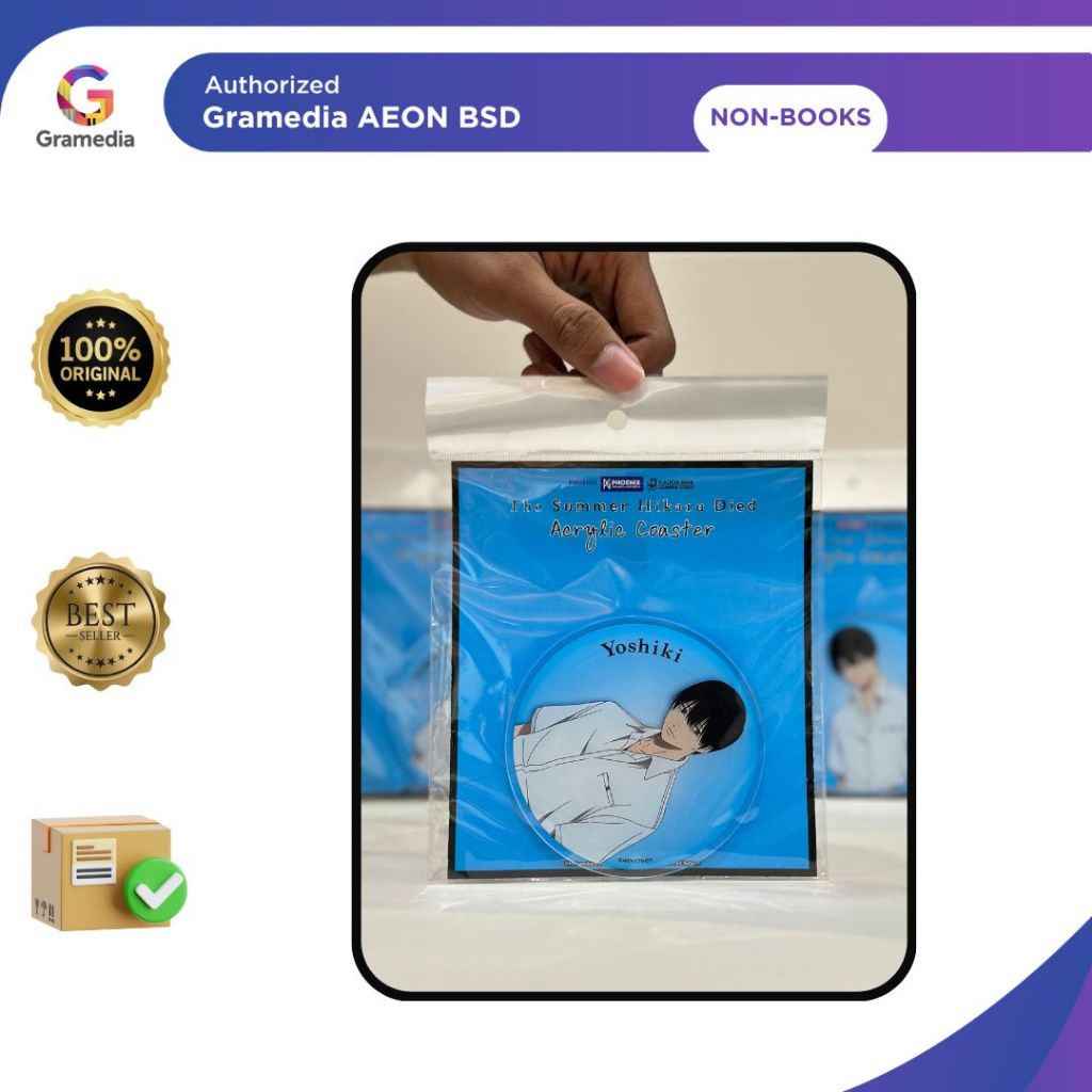 TSHD ACRYLIC COASTER YOSHIKI - GRAMEDIA AEON MALL BSD