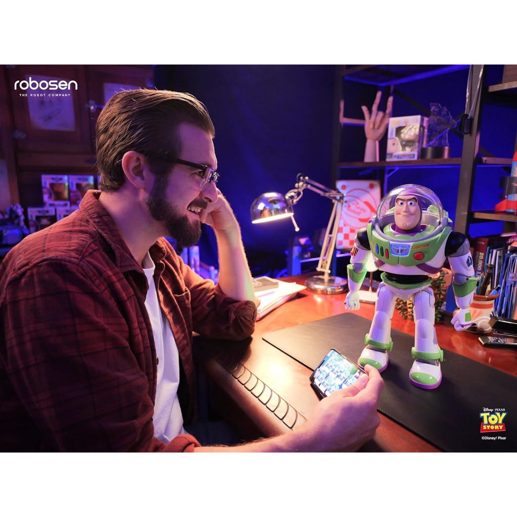 Robosen Buzz Lightyear Toy Figure -Interactive Talking Robot - 14.7 in (H) Buzz Lightyear Collectibl