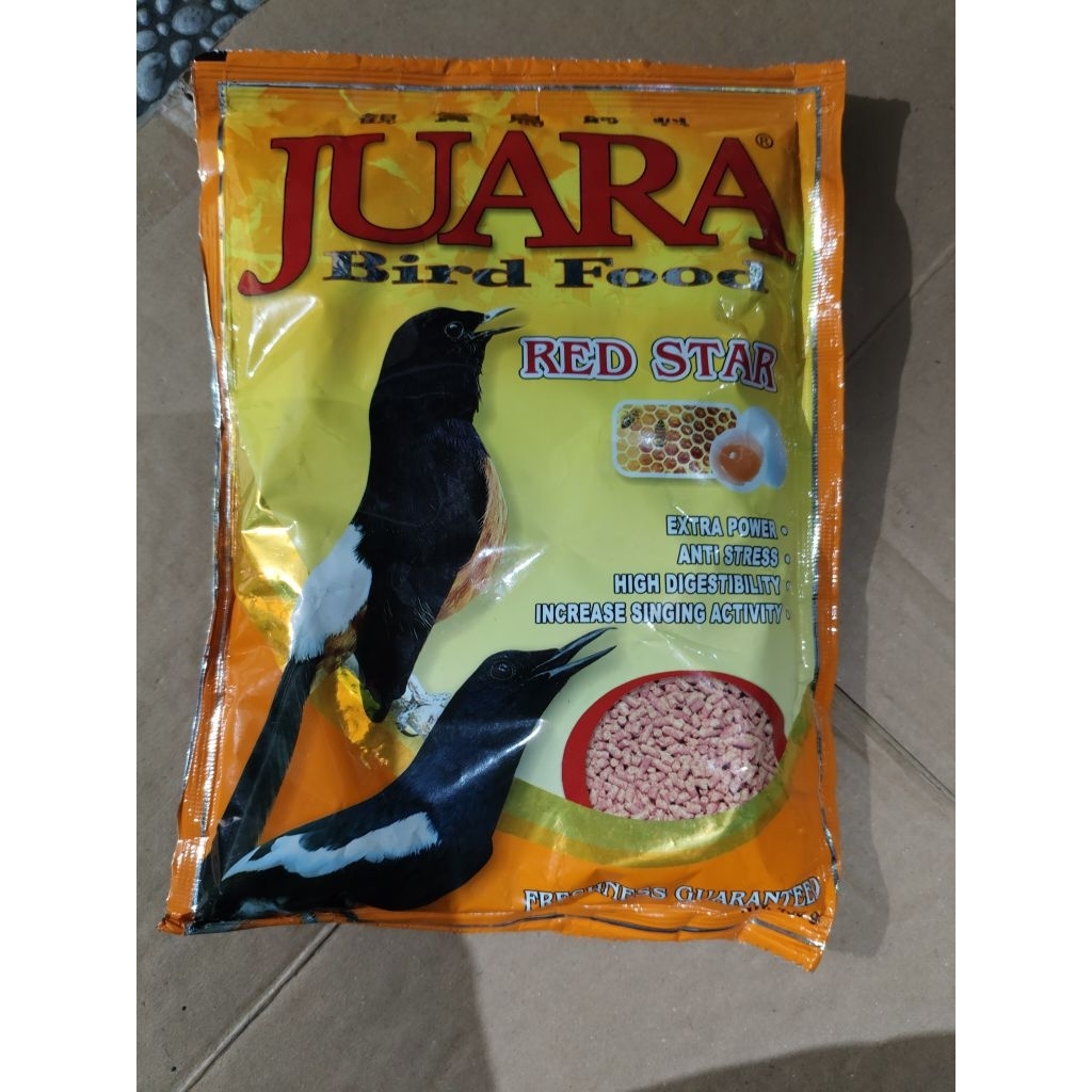 JUARA BIRD FOOD RED STAR  450g