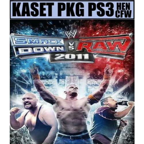 Kaset pkg ps3 WWE SmackDown vs. Raw 2011