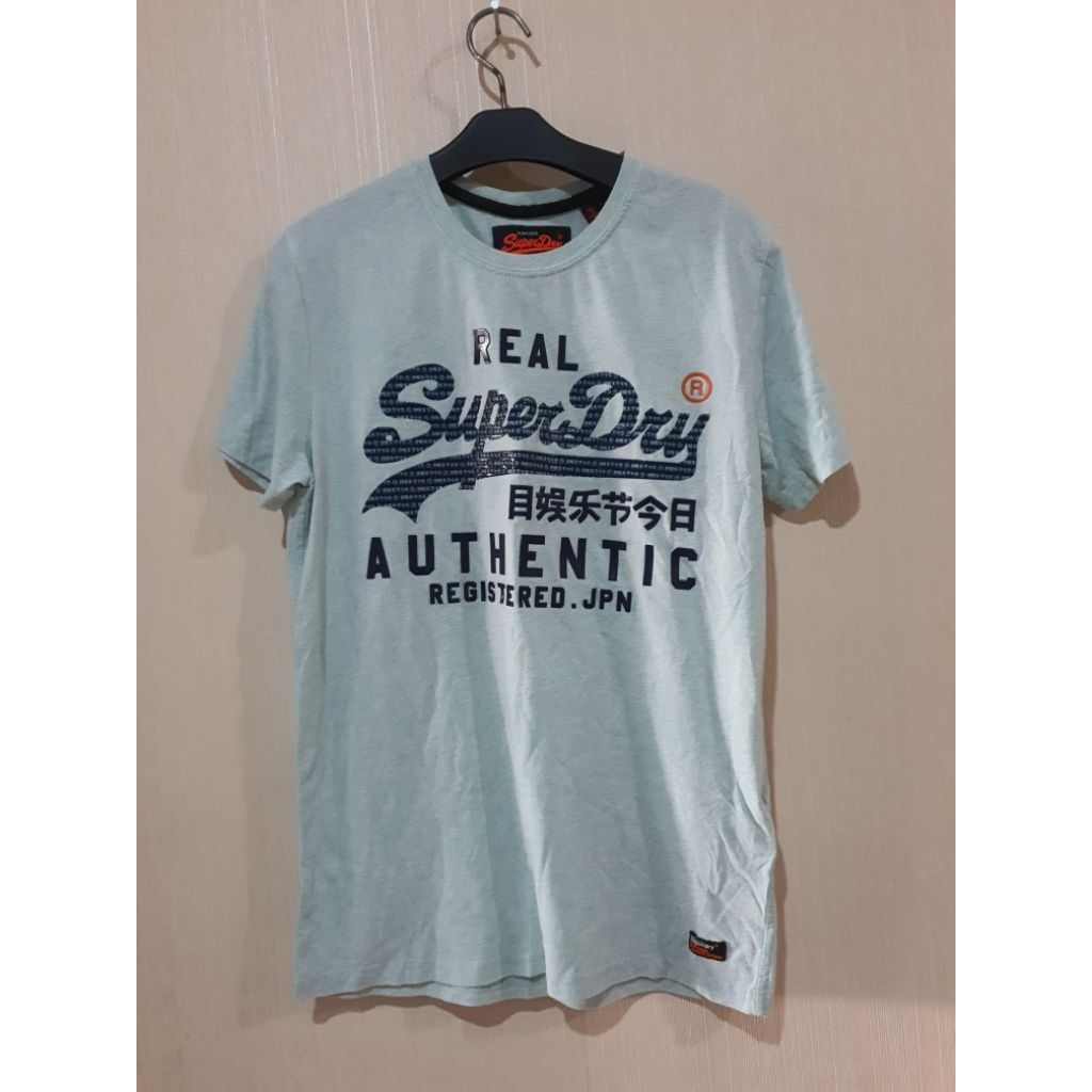 kaos cowok superdry original