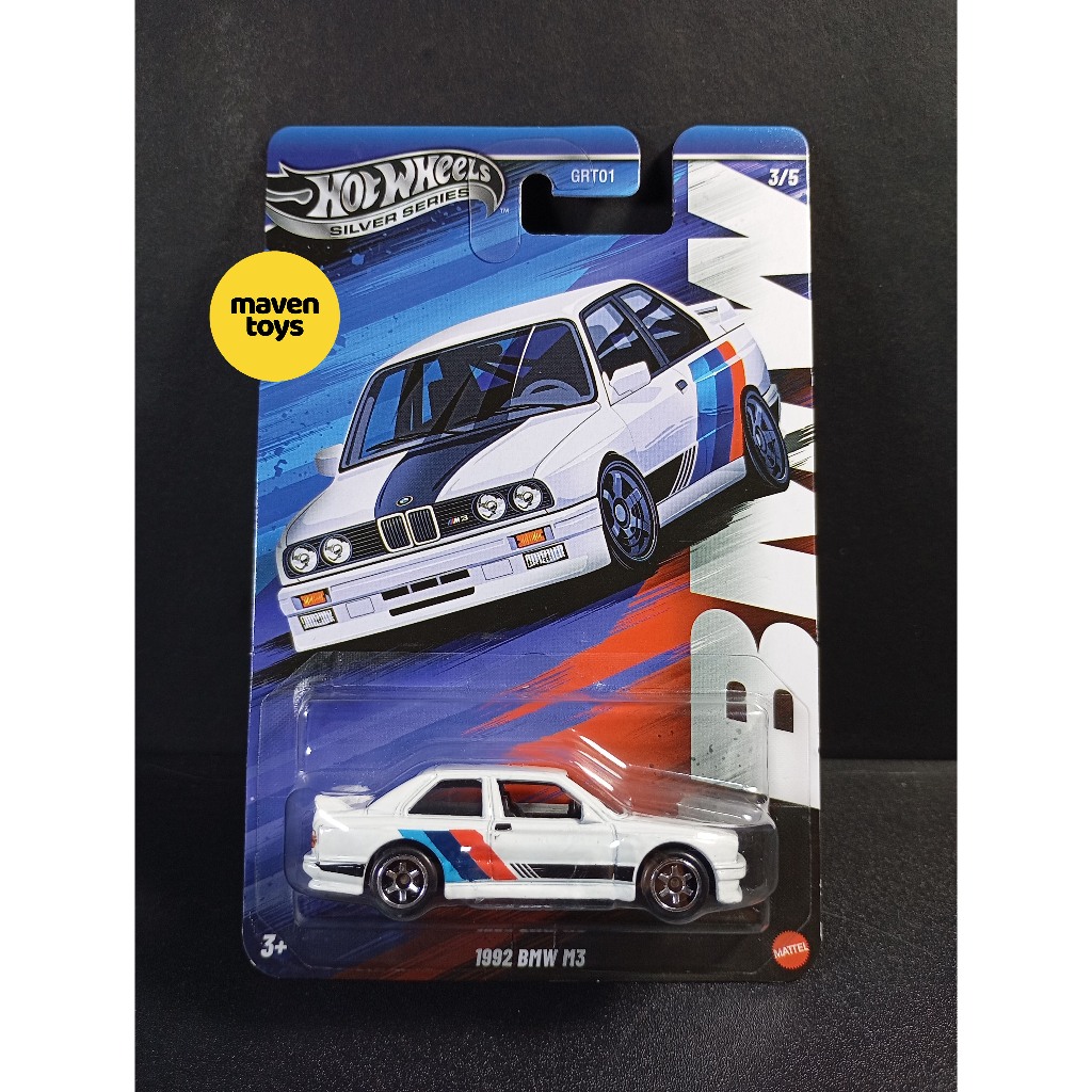 Hot Wheels Silver Series BMW / Hotwheels Silver Series BMW - 1992 BMW M3