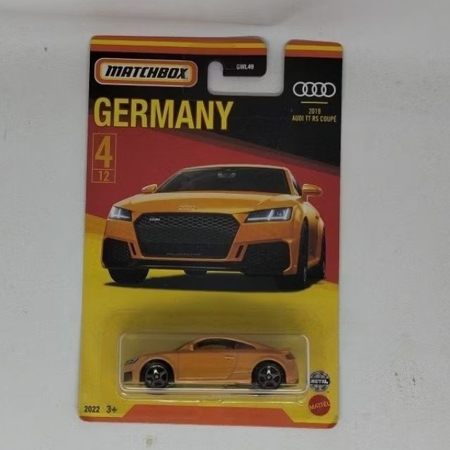 Matchbox 2019 Audi TT RS Coupe