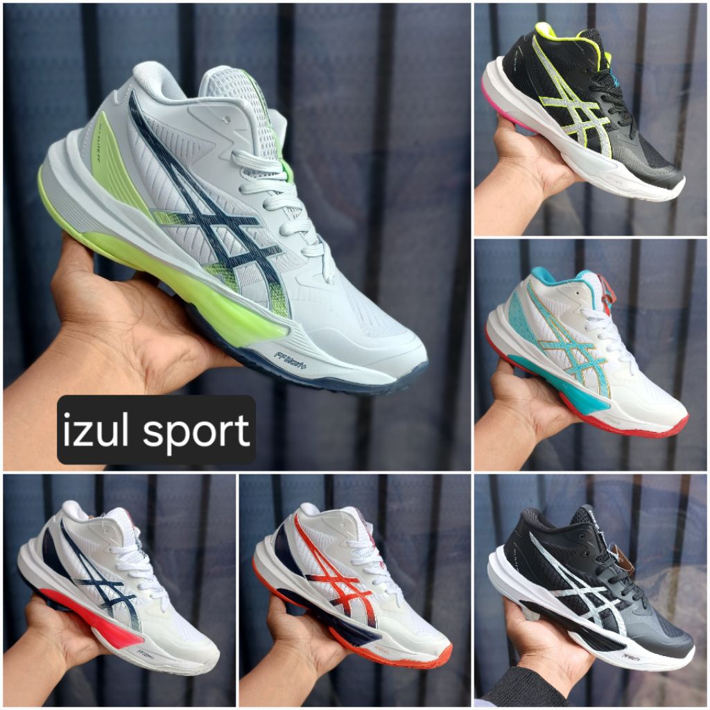 Sepatu Voli / Sepatu Voli Pria / Sepatu Voli Wanita / Sepatu Voli Asic Sky Elite3 / Sepatu Olahraga 