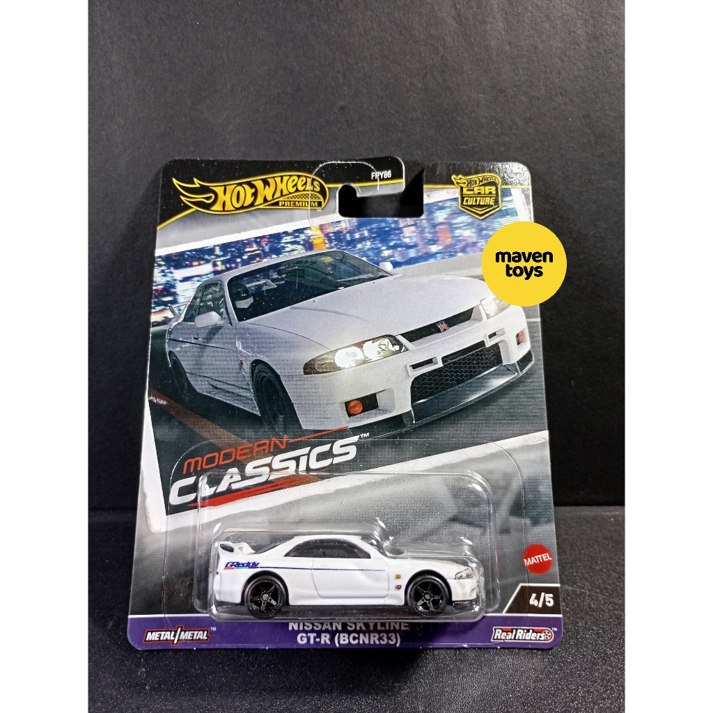 Hot Wheels Premium Modern Classic / Hotwheels Premium Modern Classic - NISSAN SKYLINE GT-R (BCNR33)