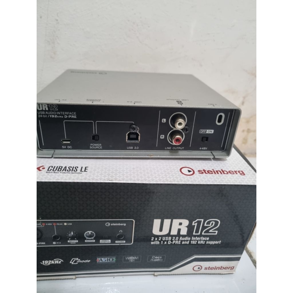 Steinberg UR12 Audio Interface Second