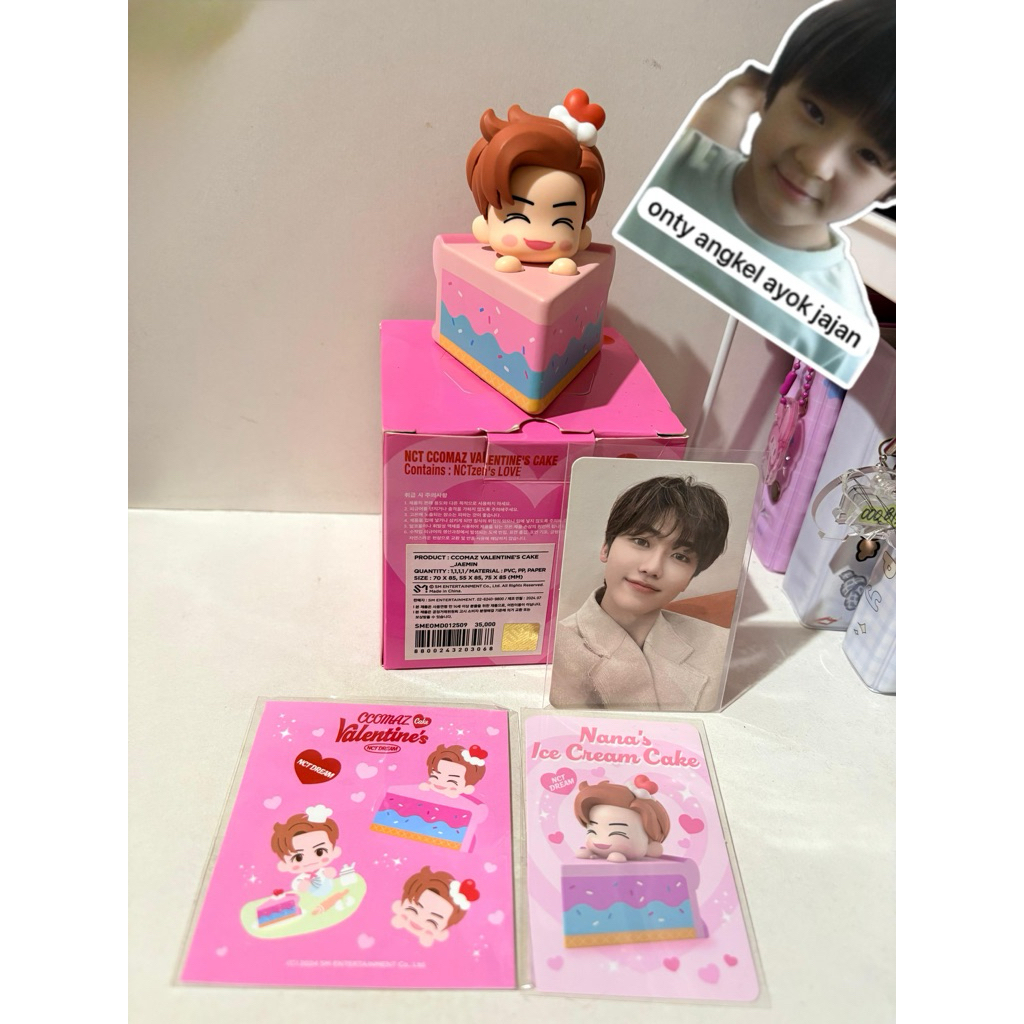 Figure nct ccomaz valentine cake jaemin ver
