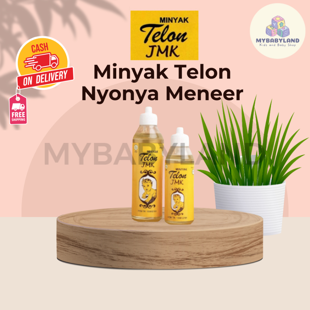 JMK MINYAK TELON Bayi JMK (ASLI Warisan Nyonya Meneer Tresno) | 60ml & 100ml | Minyak Telon JMK