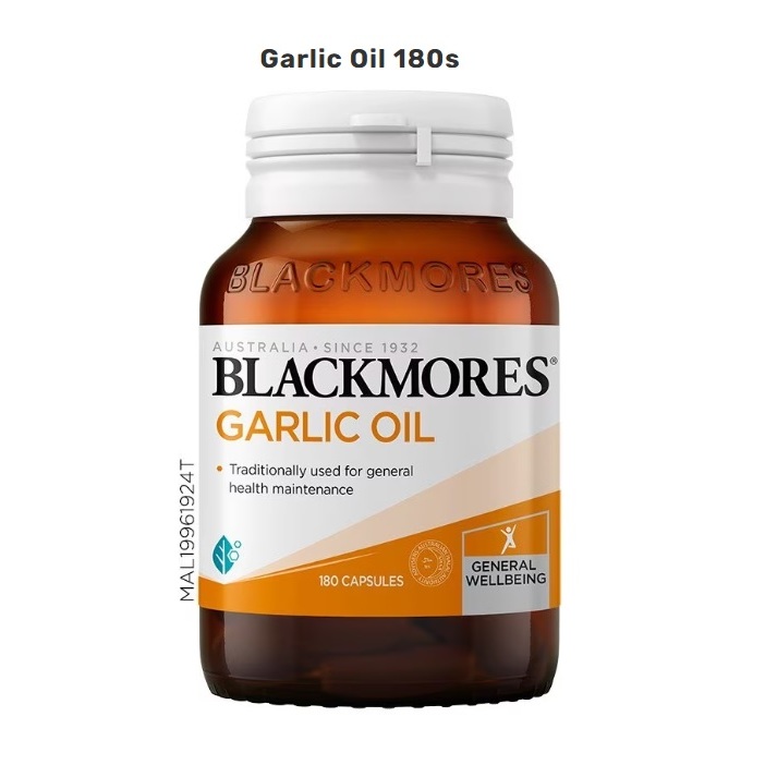 Blackmores Garlic Oil 180 Capsule
