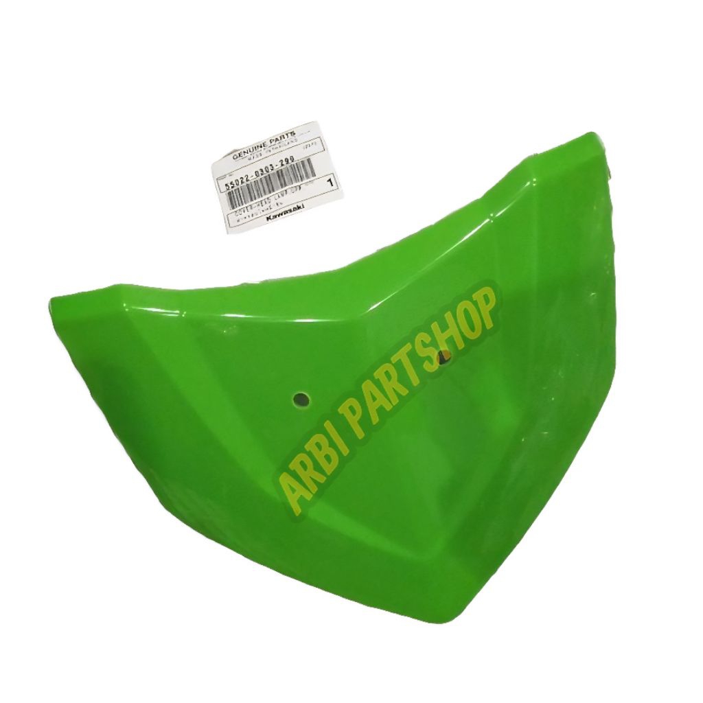 Cover Batok Lampu Depan Atas Ksr 110 Ksr110 Hijau Original Kawasaki 55022-0303-290