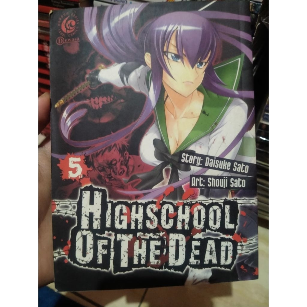 Komik Highschool of the Dead cabutan