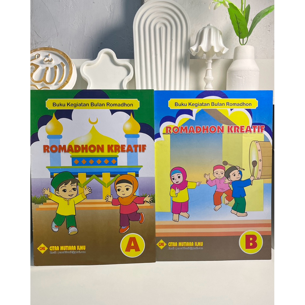 Buku Anak TK & PAUD, Buku kegiatan Bulan Romadhon “Romadhon Kreatif” TK A & B