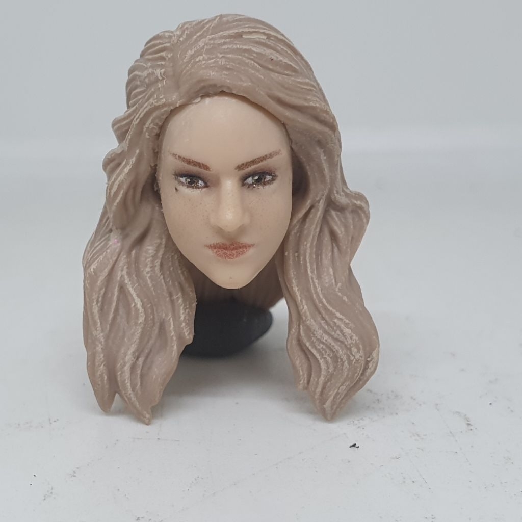 Lightning Collection Head HS Female Power Rangers Beast Morpher Yellow Zoe Reeves not Marvel Legends