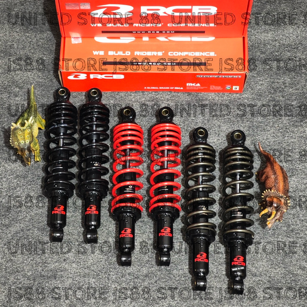 SHOCK BREAKER ORIGINAL RCB RACING A3 SERIES NON TABUNG 275 MM320MM 335MM SHOCKBREAKER RX KING TIGER 