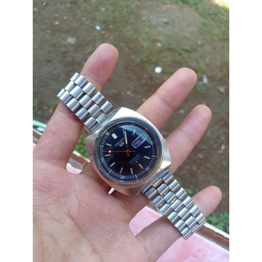 Jam Seiko 5 sports 21jewels rare 1970