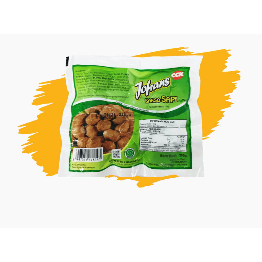 JOFRANS Bakso Sapi 200g